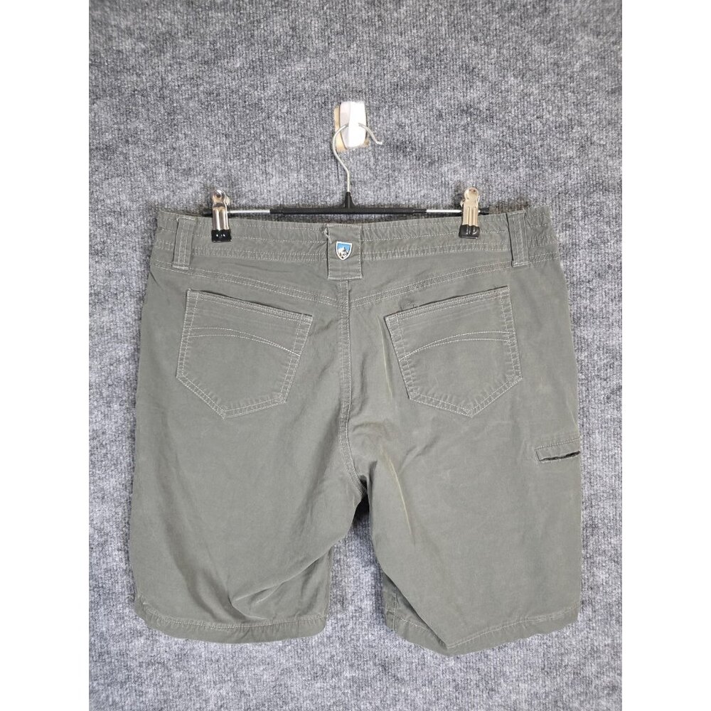 Kuhl Shorts Womens 10 Olive Green Stretch Outdoor Utility Hiking Casual Cargo - Picture 5 of 7